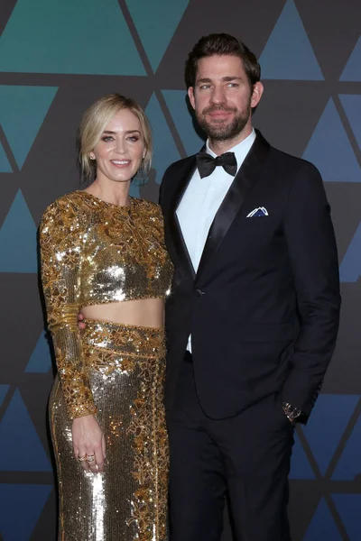 Los Ángeles Nov Emily Blunt John Krasinski Los Premios Anuales — Foto de Stock