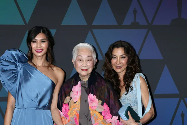 Los Angeles - Kasım 18: Gemma Chan, Lisa Lu, Michelle Yeoh, 10 yıllık valiler Ödülleri Ray Dolby balo salonu 18 Kasım 2018 Los Angeles, Ca