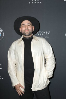 Los Angeles - Kasım 18: Papaz James adlı Grove Noel ağacı ışıklandırma Grove 18 Kasım 2018 tarihinde Los Angeles, Ca