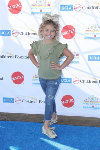 Los Angeles Nov Emmersyn Fiorentino Ucla Childrens Hospital Party Pier — Stock Photo, Image