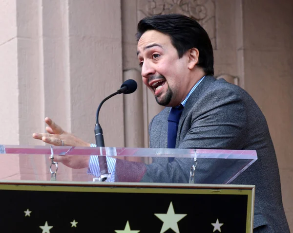 Los Angeles Listopad Lin Manuel Miranda Při Slavnostním Lin Manuel — Stock fotografie