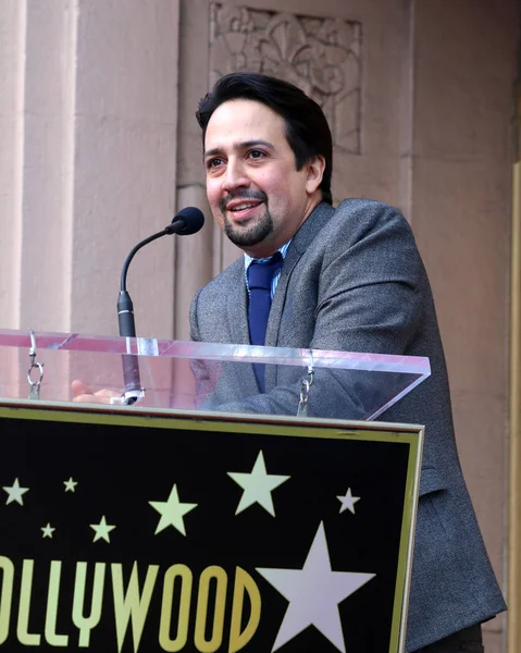 Los Angeles Listopad Lin Manuel Miranda Při Slavnostním Lin Manuel — Stock fotografie