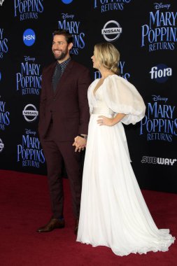 Los Angeles - Kasım 29: Emily Blunt, John Krasinski Los Angeles, Ca üzerinde 29 Kasım 2018 El Capitan Theatre 