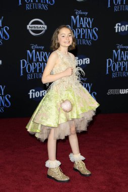Los Angeles - Kasım 29: Peri Davies 29 Kasım 2018 üzerinde El Capitan Theatre Los Angeles, Ca 