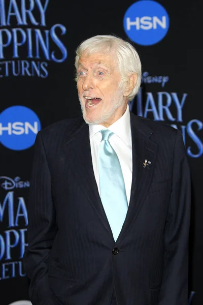 Los Angeles Listopad Dick Van Dyke Premiéře Mary Poppins Vrací — Stock fotografie