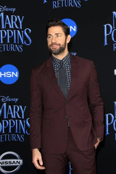 Los Ángeles Nov John Krasinski Estreno Mary Poppins Returns Teatro — Foto de Stock