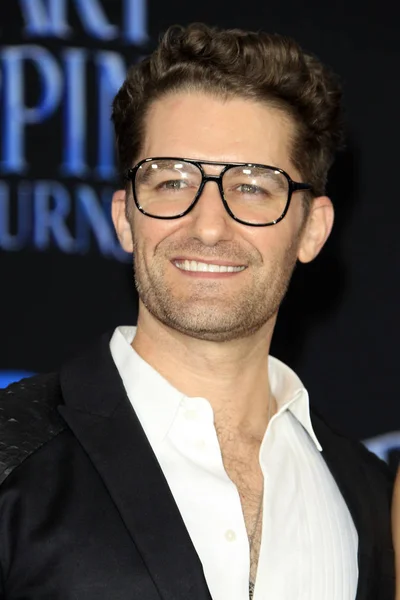 Los Angeles Nov Matthew Morrison Bij Première Van Mary Poppins — Stockfoto