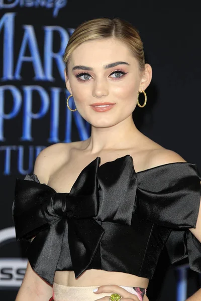 Los Angeles Nov Meg Donnelly Première Mary Poppins Returns Théâtre — Photo