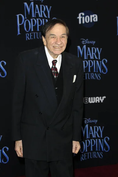 Los Angeles Nov Richard Sherman Mary Poppins Returns Premiere Capitan — Stock Photo, Image