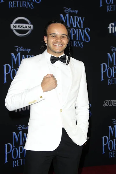 Los Angeles Nov Tarik Frimpong Mary Poppins Returns Premiere Capitan — Fotografia de Stock