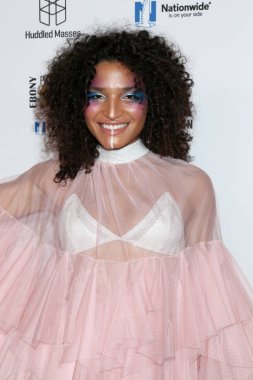 Los Angeles - 30 Kasım: Indya Moore Abanoz güç 100 Gala on 30 Kasım 2018 üzerinde Beverly Hilton Hotel Beverly Hills, Ca