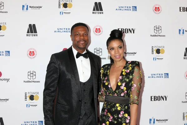 Los Angeles Nov Chris Tucker Susan Kelechi Watson Gala Ebony — Foto Stock