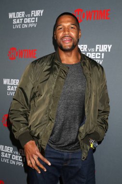 Los Angeles - Aralık 1: Michael Strahan dünyanın 