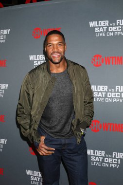 Los Angeles - Aralık 1: Michael Strahan dünyanın 