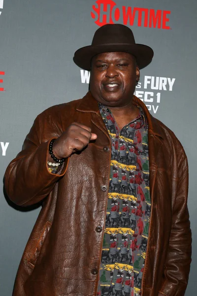 Los Angeles Dec Buster Douglas Heavyweight Mästerskapet Världen Wilder Fury — Stockfoto