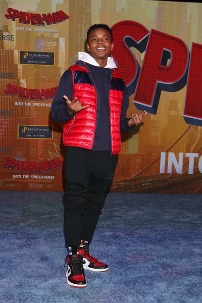 Los Angeles Dec Amarr Wooten Alla Premiere Spider Man Spider — Foto Stock