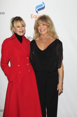 Los Angeles - Aralık 3: Melanie Griffith, Goldie Hawn olun eşitlik gerçeklik Gala Beverly Hills, C 3 Aralık 2018 tarihinde Beverly Hilton Hotel