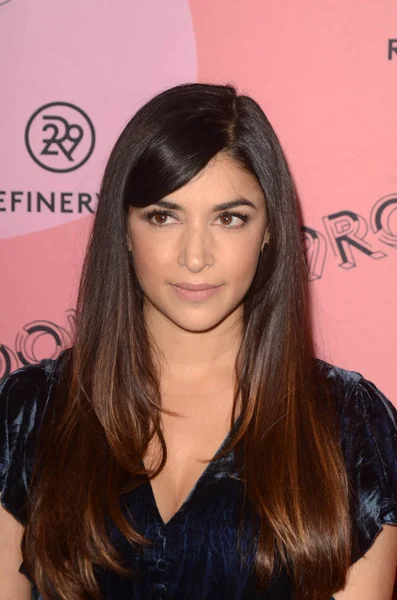 Los Angeles Dec Hannah Simone Refinery29 Van 29Rooms Opening Night — Stockfoto