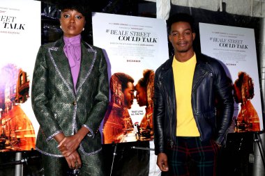 Los Angeles - 4 Aralık: Kiki Layne, Stephan James 