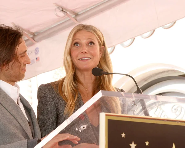 Los Angeles Dec Brad Falchuk Gwyneth Paltrow Alla Ryan Murphy — Foto Stock