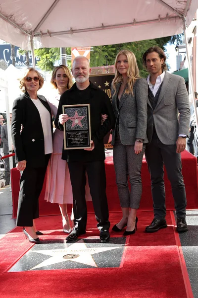 Los Angeles Dec Jessica Lange Sarah Paulson Ryan Murphy Gwyneth — Stock Photo, Image