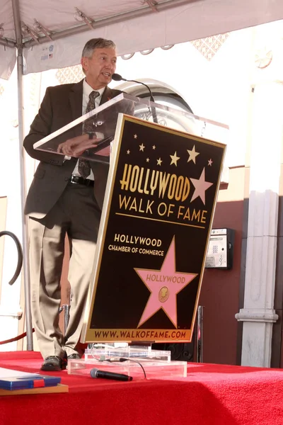 Los Angeles Dec Leron Gubler Alla Ryan Murphy Star Ceremony — Foto Stock