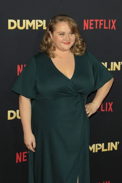 Los Angeles Aralık Danielle Macdonald Dumplin Premiere Tcl Çin Tiyatrosu — Stok fotoğraf