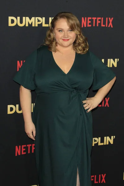 Los Angeles Dec Danielle Macdonald Dumplin Premiere Tcl Chinese Theater — Stock Photo, Image