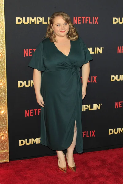 Los Ángeles Dic Danielle Macdonald Dumplin Estreno Tcl Chinese Theater — Foto de Stock