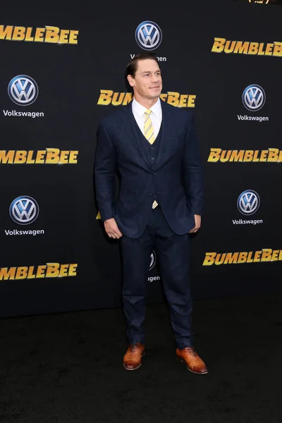 Los Ángeles Dic John Cena Estreno Mundial Bumblebee Tcl Chinese —  Fotos de Stock