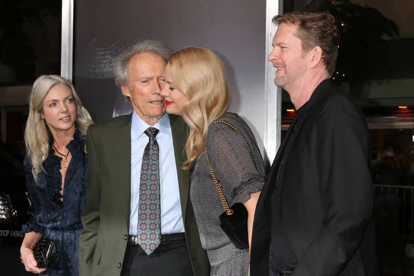 Los Angeles Dec Christina Sandera Clint Eastwood Alison Eastwood Stacy — Photo