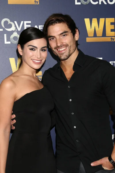 Los Angeles Aralık Ashley Iaconetti Jared Haibon Biz Gerçek Aşk — Stok fotoğraf