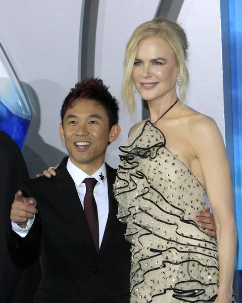 Los Ángeles Dic James Wan Nicole Kidman Estreno Aquaman Tcl —  Fotos de Stock