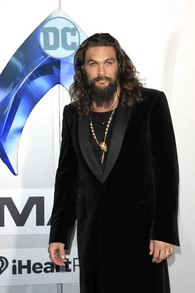 Los Angeles Dec Jason Momoa Première Aquaman Tcl Chinese Theater — Photo