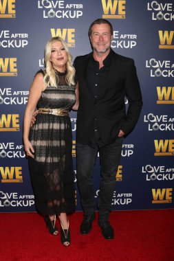 Los Angeles - Aralık 11: Tori Spelling, Dean Mcdermott, biz TV gerçekten seviyorum: ilişki gerçeklik 11 Aralık 2018 medyada Beverly Hills, Ca Paley Center