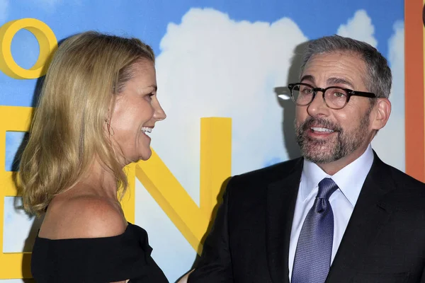 Los Angeles Dec Nancy Carell Steve Carell Welcome Marwen Premiere — Stock Photo, Image