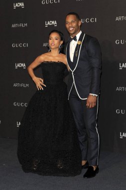 Los Angeles - Kasım 3: Karrueche Tran, Victor Cruz 2018 Lacma adlı: sanat ve Los Angeles County Musem Los Angeles, Ca üzerinde 3 Kasım 2018 sanat filmi Gala