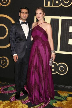 Los Angeles - Eylül 17: Kumail Nanjiani, Emily V Gordon Hbo Emmy sonra parti - 2018 West Hollywood, Ca üzerinde 17 Eylül 2018 Pasifik Tasarım Merkezi