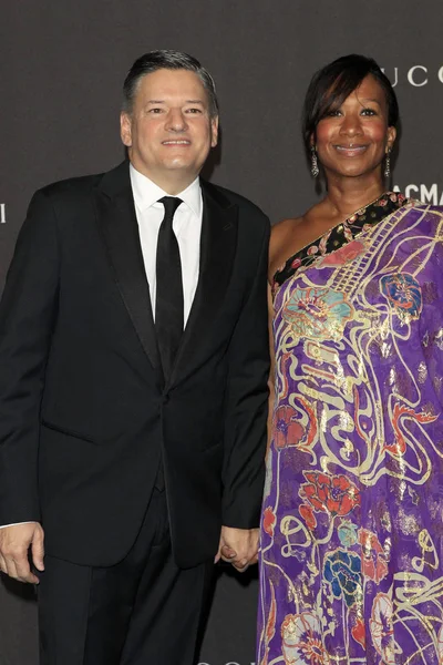 Los Angeles Nov Ted Sarandos Nicole Avan Den 2018 Lacma — Stockfoto