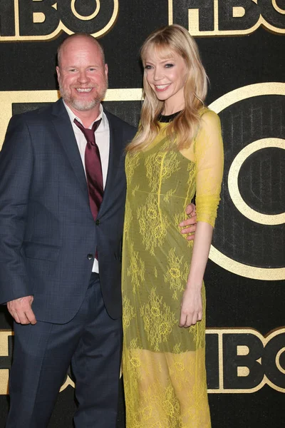 Los Angeles Eylül Joss Whedon Riki Lindhome Hbo Emmy Sonra — Stok fotoğraf