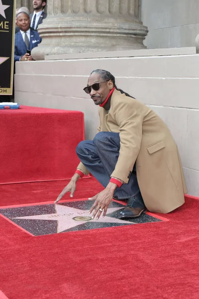 Los Angeles Listopadu Snoop Dogg Calvin Broadus Slavnostním Snoop Dogg — Stock fotografie