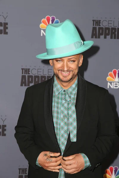 Los Angeles Jan Boy George Pers Kwark Voor Nbc Celebrity — Stockfoto