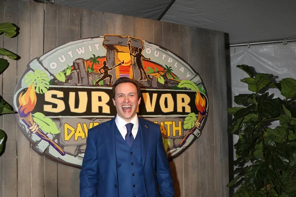 Los Angeles Dec Winner Nick Wilson Survivor Season Finale Cbs — Stock Photo, Image