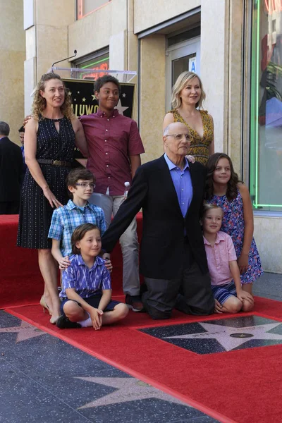 Los Angeles Aug Jeffrey Tambor Kasia Tambor Lapset Hugo Eli — kuvapankkivalokuva