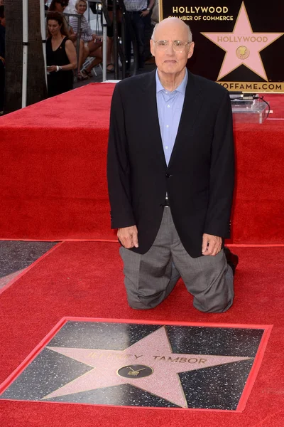 洛杉矶 8月8日 杰弗里 坦博尔在2017年8月8日在洛杉矶好莱坞名人堂上举行的杰弗里 坦博尔明星仪式上 — 图库照片