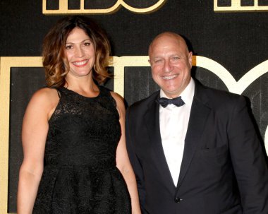 Los Angeles - Eylül 17: Lori Silverbush, Tom Colicchio Hbo 2018 Emmy sonra parti West Hollywood, Ca üzerinde 17 Eylül 2018 Pasifik Tasarım Merkezi