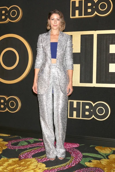 Los Angeles Sep Amanda Bemanning Hbo 2018 Emmy Afterparty Pacific — Stockfoto