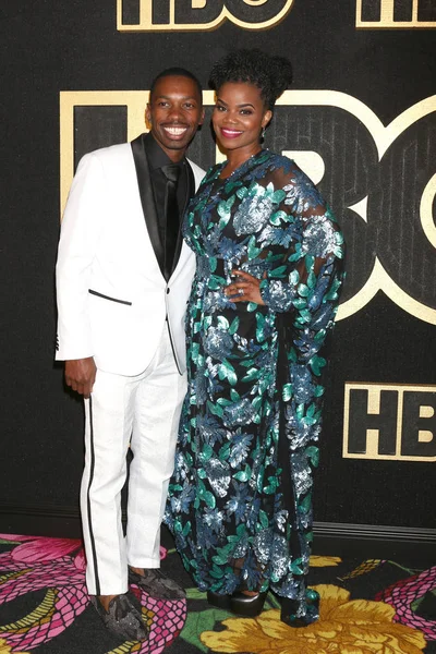 Los Angeles Sep Melvin Jackson Kelly Jenrette Emmy Party Hbo — Fotografia de Stock