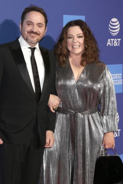 Palm Springs - Jan 17: Ben Falcone, Melissa Mccarthy Palm Springs Kongre Merkezi'nde üzerinde 17 Ocak 2019 Palm Springs, Ca 30 Palm Springs Uluslararası Film Festivali Ödülleri Töreni'nde