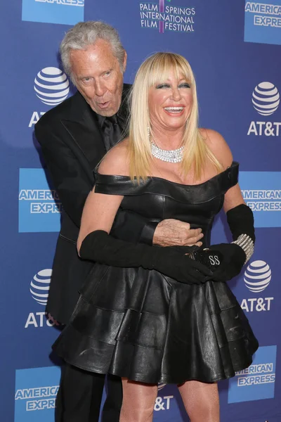 Palm Springs Ene Alan Hamel Suzanne Somers 30ª Gala Premios — Foto de Stock